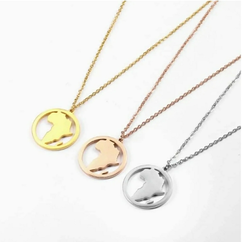 Beautiful Necklace Continent of Africa